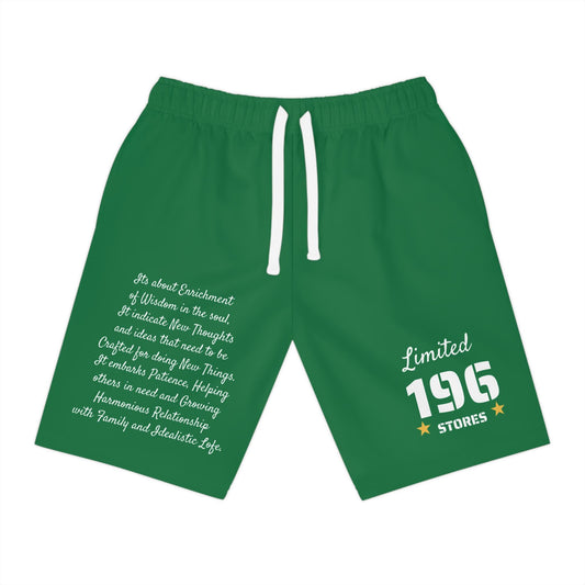 Limited Edition Athletic Shorts | 196 Store Exclusive | Performance and Style | Green