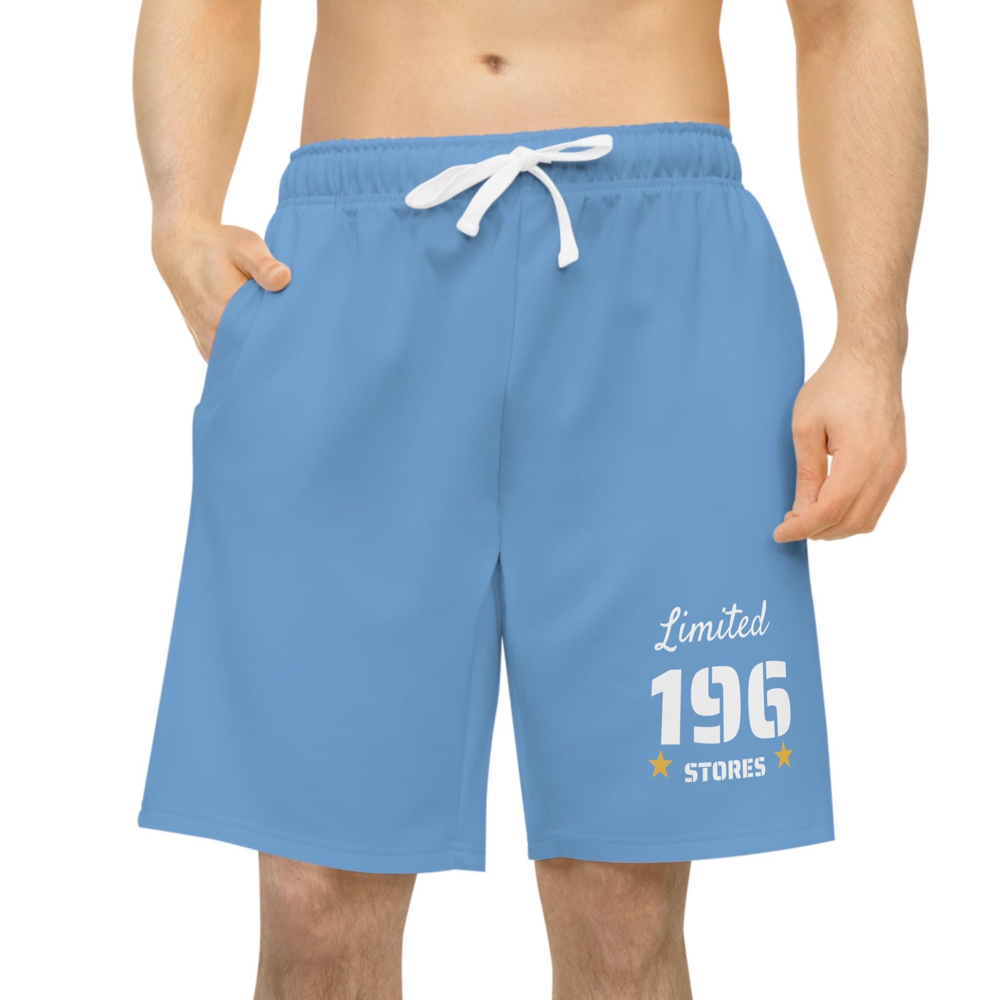 Limited Edition Athletic Shorts | 196 Store Exclusive | Performance and Style | Blue