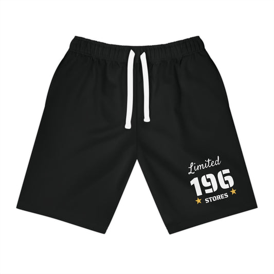 Limited Edition Athletic Shorts | 196 Store Exclusive | Performance and Style | Black