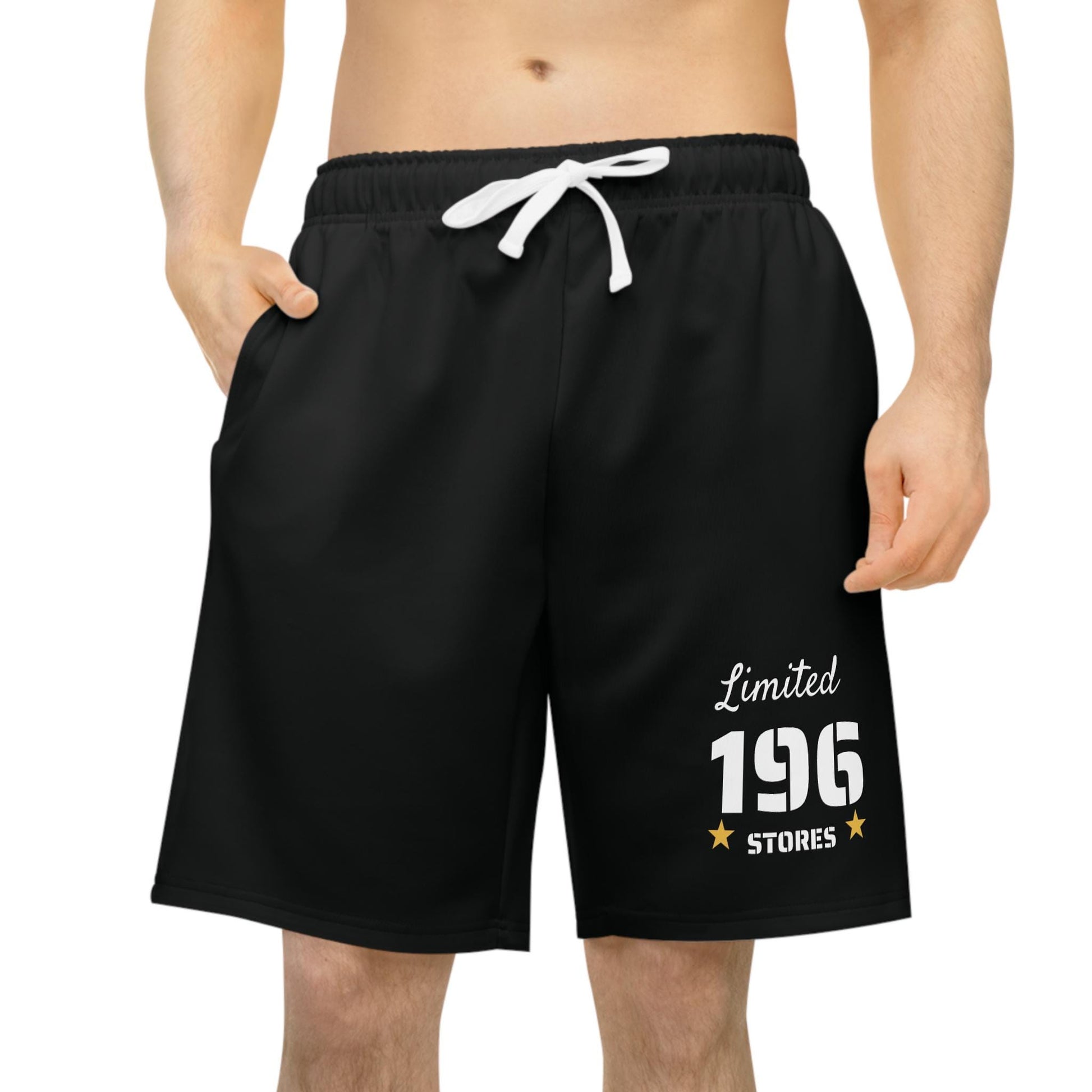 Limited Edition Athletic Shorts | 196 Store Exclusive | Performance and Style | Black